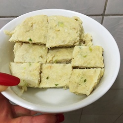 蒸鱼饼
