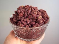 颗粒感十足の红豆沙