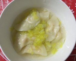 白菜虾仁馄饨