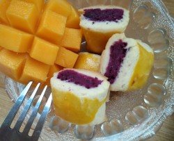 一口酥紫薯卷