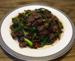 辣椒炒牛肉片