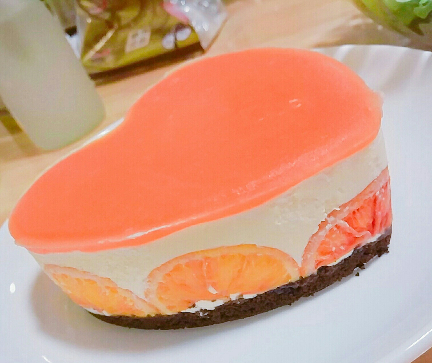 血橙慕斯蛋糕
