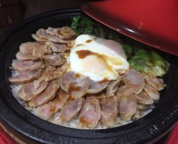 香肠煲仔饭