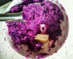 奶香紫薯泥