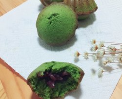 抹茶蜜豆玛德琳