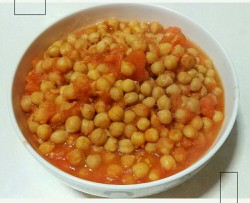 番茄烩鹰嘴豆