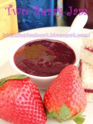 宝宝食谱 -- 低糖版蓝莓草莓