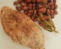 鸡胸肉煎起来胸大肌练起来