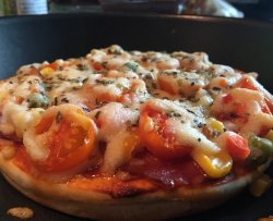 意式香肠披萨懒人版