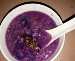 紫薯小米红薯粥