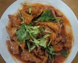 肉炒豆腐