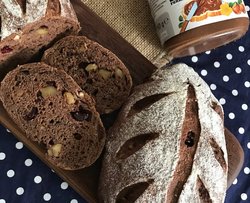 香蕉Nutella核桃蔓越莓软欧