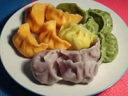 红遍朋友圈的多色饺子皮做法