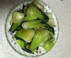 蚝油炒青菜