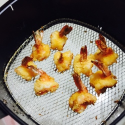 空气炸锅版凤尾虾,超级简单,零厨艺首选