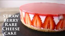 无烤箱版草莓芝士蛋糕