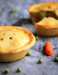 香芹鸡肉派chicken pot pie,宝宝也喜欢