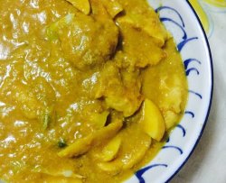 热带水果黄咖喱 Yellow Curry 偏甜口