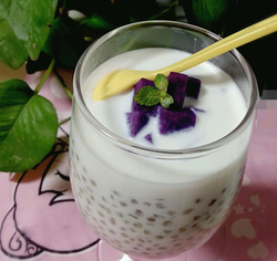 紫薯西米露的家常做法