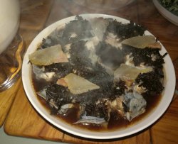 梅干菜清蒸鳗鱼