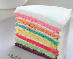 七色绚丽 梦幻の约—彩虹蛋糕