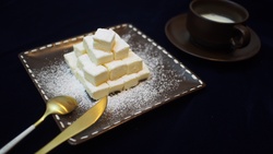 白雪皑皑---百香果棉花糖