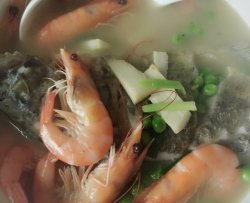 鲜虾桂鱼汤