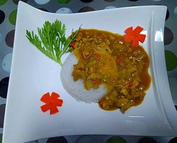 咖喱鸡肉饭