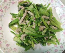 芹菜肉丝
