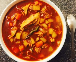 韩式辣炒鸡肉汤