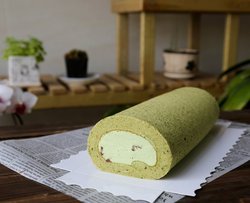 爱家抹茶蛋糕卷儿