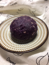 全麦燕麦紫薯饼