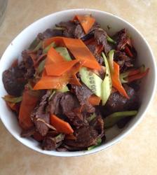 清炒牛肉
