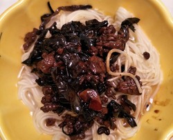 肉沫葱油