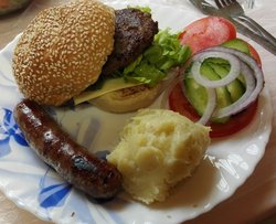 牛肉汉堡