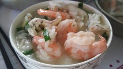 柴鱼鲜虾粥