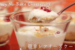 Easy No-Bake Cheesecake with Fresh Cheese免烤新鲜芝士蛋糕