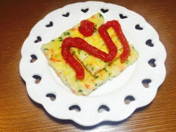 鸡蛋蔬菜米饼
