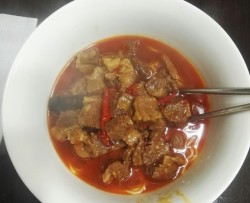 酱烧牛肉面