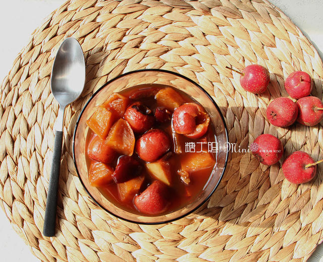 山楂苹果红枣汤——开胃暖心的健康甜品