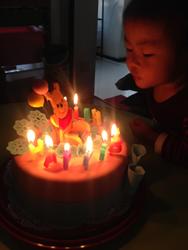 安安2岁生日翻糖蛋糕