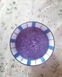 椰香紫薯粥