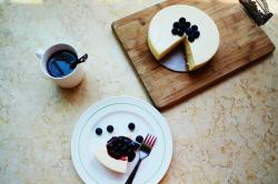 蓝莓酸奶冻芝士蛋糕