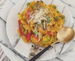 意大利蔬菜烩饭vegetarian risotto