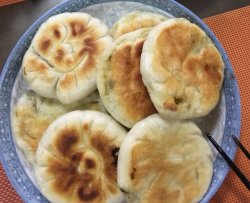 电饼档咸菜肉饼