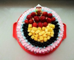 10寸水果生日蛋糕