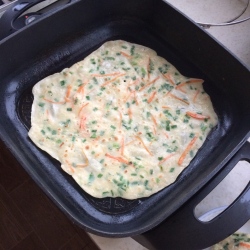 电饼铛鸡蛋蔬菜饼