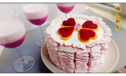 火龙漩涡花边蛋糕