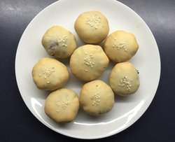 胖嘟嘟的红豆饼