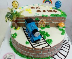 托马斯火车蛋糕